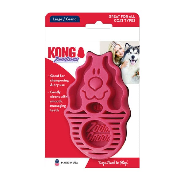 KONG - ZOOMGROOM® in Large, durable for dogs