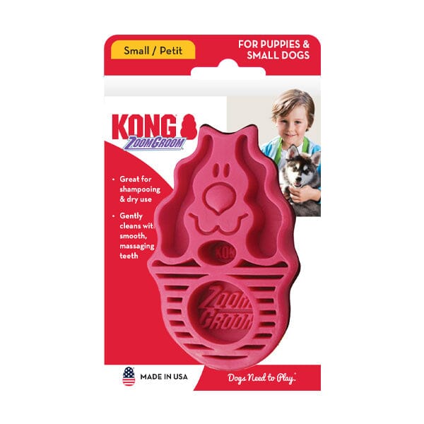 KONG - ZOOMGROOM® Kong Small Raspberry 