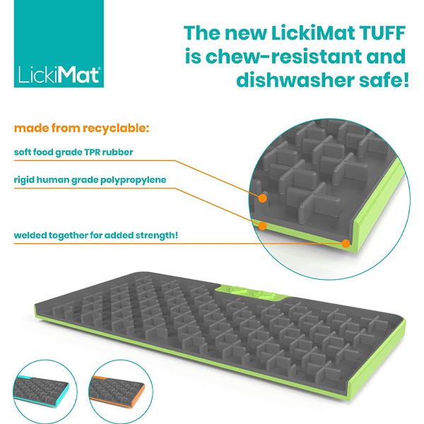 LICKIMAT - Tuff Series For Strong Chewers in , durable Dog Toys for dogs