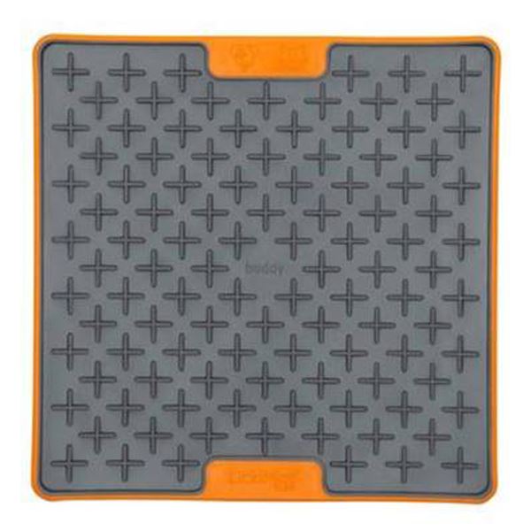 LICKIMAT - Tuff Series For Strong Chewers in Tangerine, durable Dog Toys for dogs