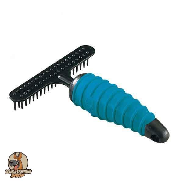 MASTER GROOMING TOOLS - Double Row Undercoat Rake Lifetime Guarantee in , durable Pet Combs & Brushes for dogs