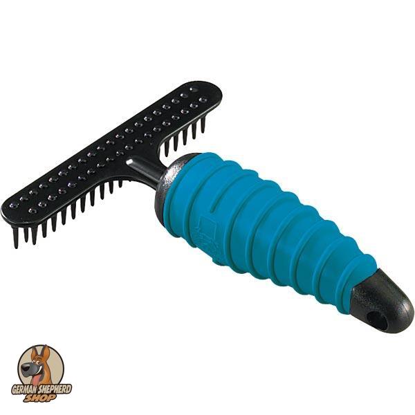 MASTER GROOMING TOOLS - Double Row Undercoat Rake Lifetime Guarantee in , durable Pet Combs & Brushes for dogs