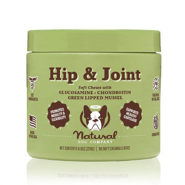 NATURAL DOG COMPANY - Hip & Joints Supplements - 90 Chews Pet Vitamins & Supplements Natural Dog Company 