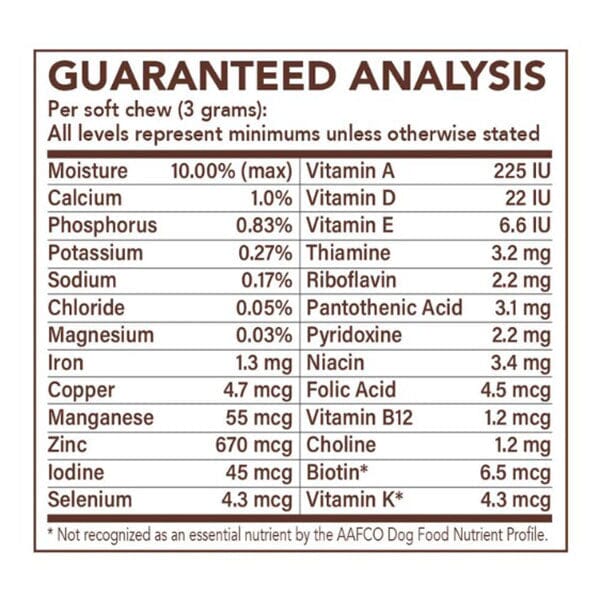 NATURAL DOG COMPANY - Multivitamins Supplements - 90 Chews in , durable Pet Vitamins & Supplements for dogs