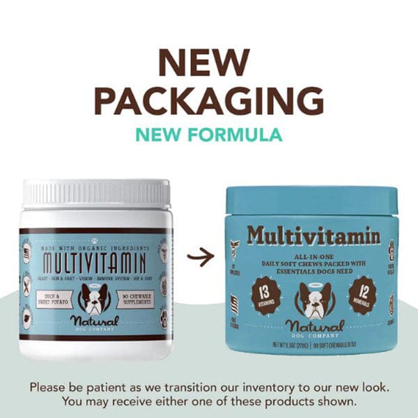 NATURAL DOG COMPANY - Multivitamins Supplements - 90 Chews in , durable Pet Vitamins & Supplements for dogs
