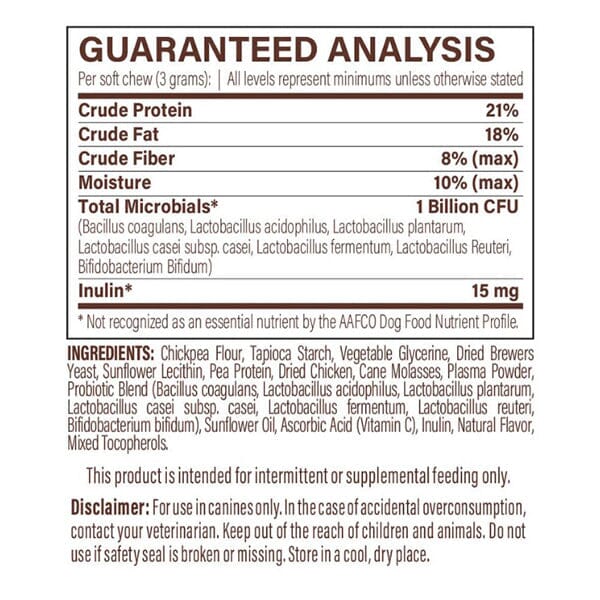 NATURAL DOG COMPANY - Super-Flora Probiotic Supplement in , durable Pet Vitamins & Supplements for dogs
