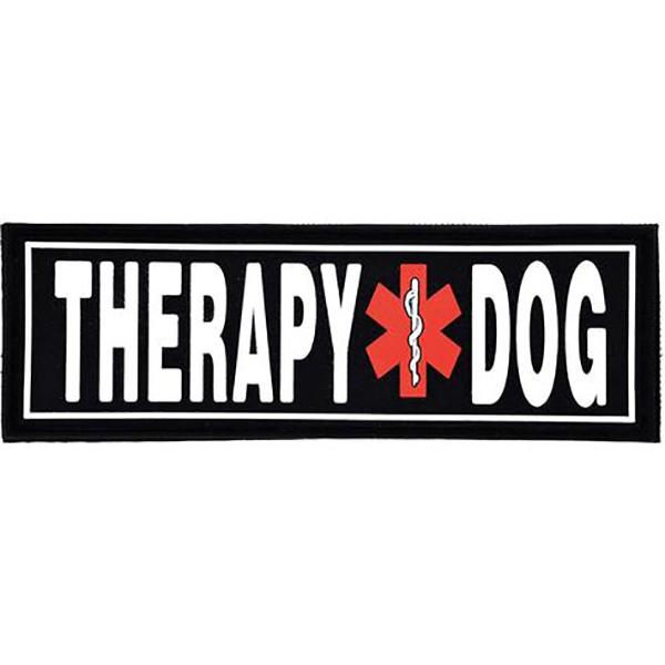 DOGLINE - Pair Of Removable 3D Rubber Dog Harness Patches (3 sizes) in , durable Animals & Pet Supplies for dogs