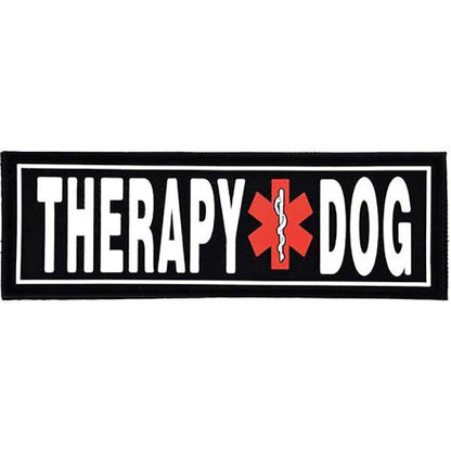 DOGLINE - Pair Of Removable 3D Rubber Dog Harness Patches (3 sizes) in , durable Animals & Pet Supplies for dogs
