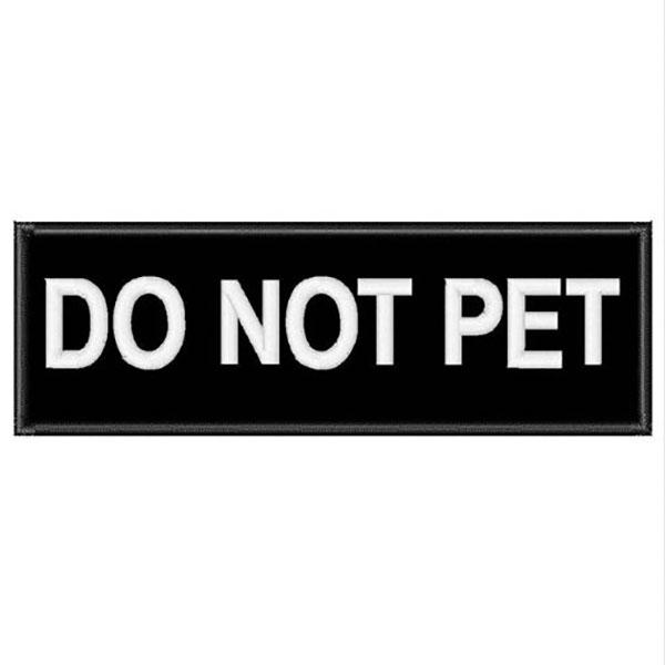 GSS - Pair Of Removable Embroidered Dog Harness Patches in , durable Dog Supplies for dogs