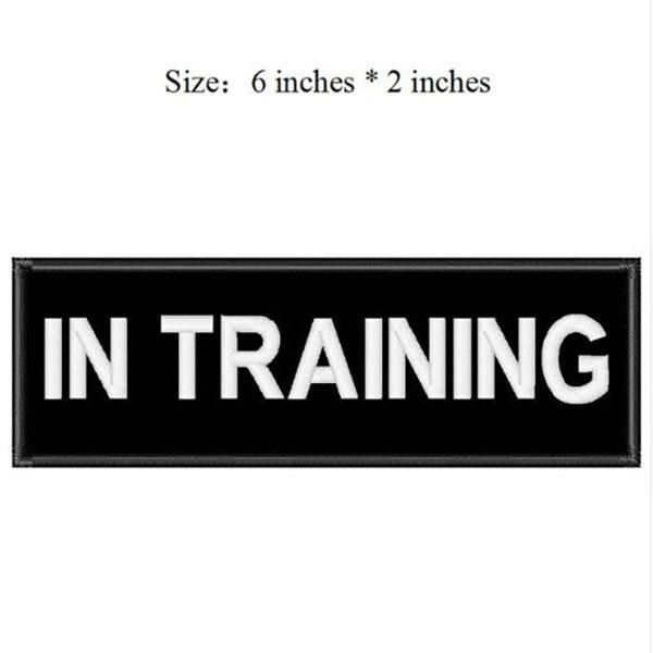 GSS - Pair Of Removable Embroidered Dog Harness Patches in , durable Dog Supplies for dogs