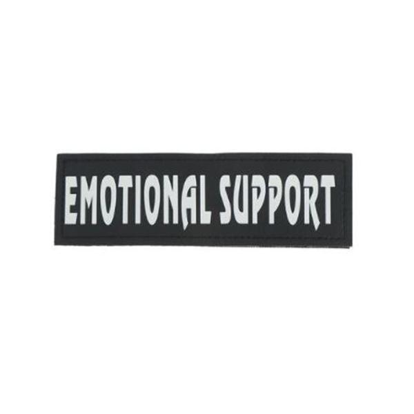 GSS - Pair Of Removable Reflective Dog Harness Patches in Emotional Support, durable Pet Supplies for dogs
