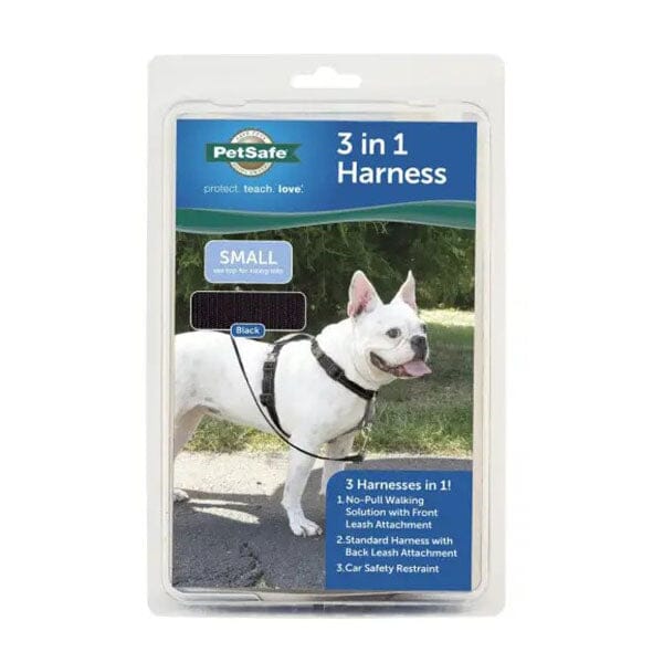 PETSAFE - 3 in 1 Harness in Small, durable for dogs