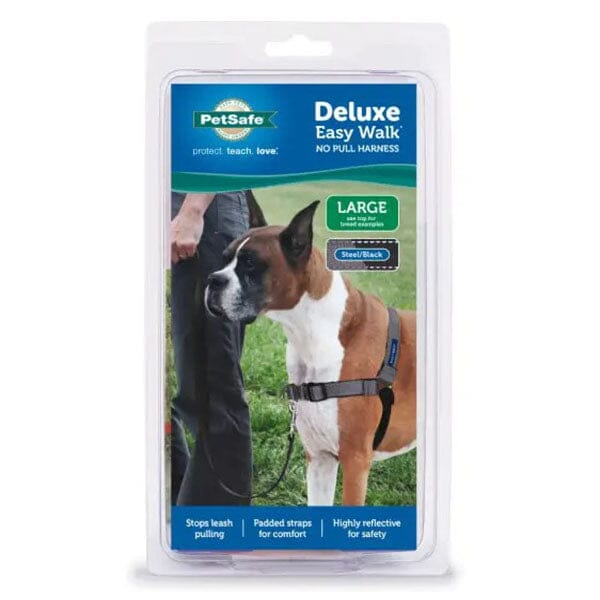 PETSAFE - Deluxe Easy Walk® No Pull Harness in Large, durable for dogs