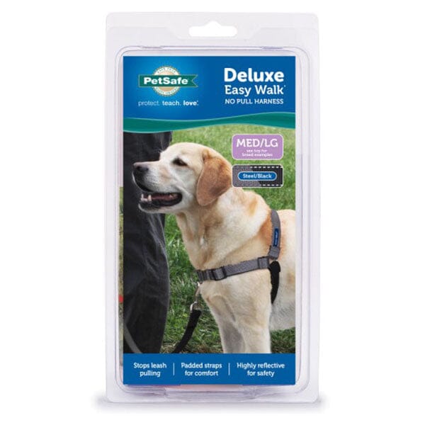 PETSAFE - Deluxe Easy Walk® No Pull Harness in Medium/Large, durable for dogs