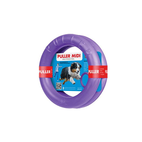 PULLER - Fitness Tool Dog Toy 2-Pack Dog Toys Puller Midi 