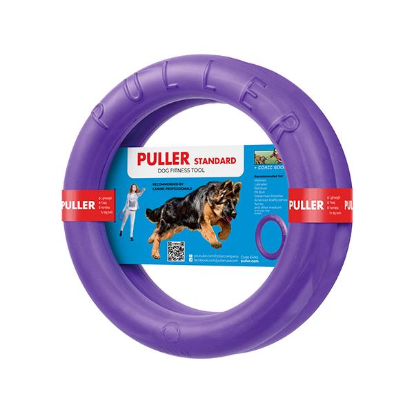 COLLAR - Puller Fitness Tool Dog Toy in Standard - Two Rings (over 40 Lbs), durable Dog Toys for dogs