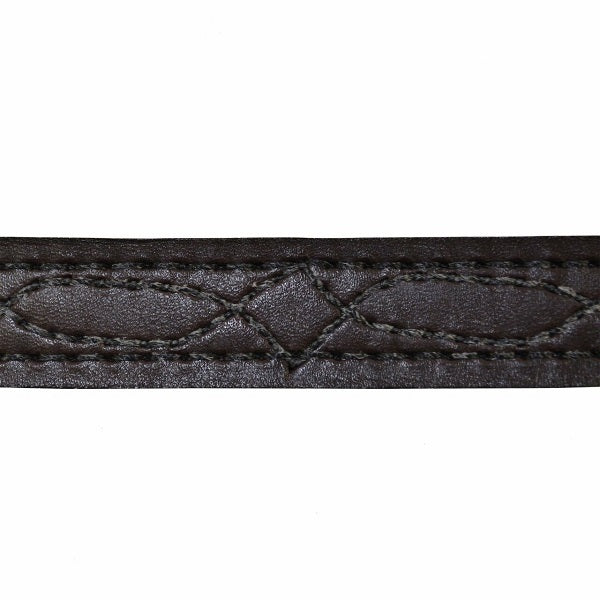 RAY ALLEN - 1" Premier Collar - English Rein Brown Leather in , durable Pet Collars & Harnesses for dogs