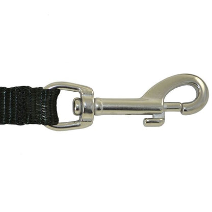 RAY ALLEN - 1" Tubular Nylon Tracking Lines - Black in , durable Pet Leashes for dogs