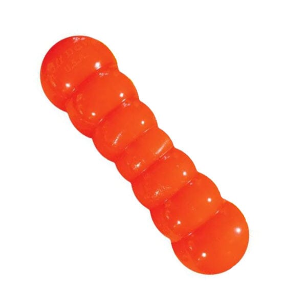 RUFF DAWG - Dawg Buster Indestructible Rubber Floating Retrieving Toy - Guaranteed For Life Ruff Dawg Small (up to 40lbs) Neon Orange 