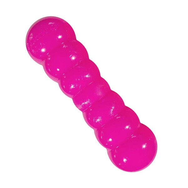 RUFF DAWG - Dawg Buster Indestructible Rubber Floating Retrieving Toy - Guaranteed For Life Ruff Dawg Small (up to 40lbs) Neon Pink 