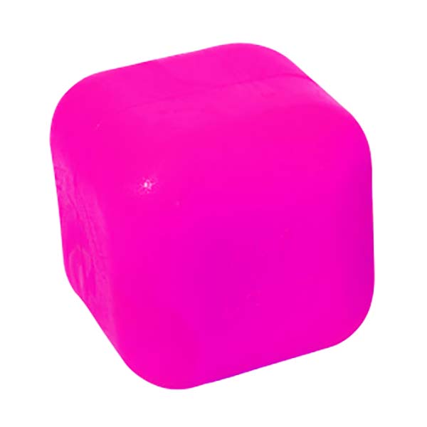 RUFF DAWG - Indestructible Rubber Floating Cube - Guaranteed For Life Toys Ruff Dawg Large (40 Lbs & up) Pink 