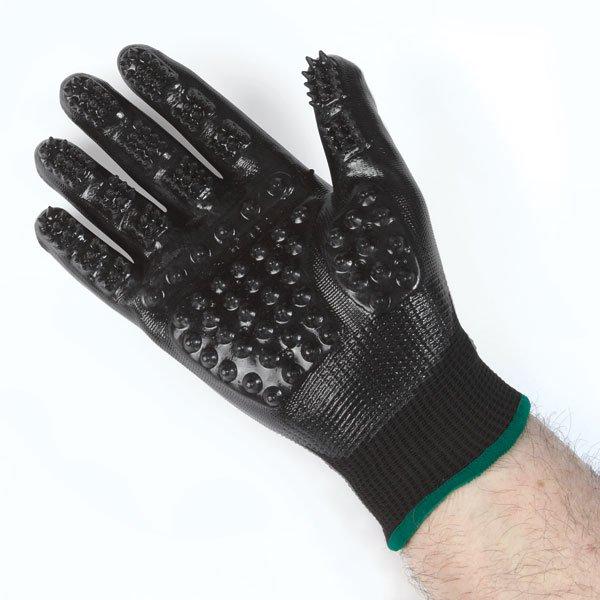 TOP PERFORMANCE - Shed Patrol Deshedding and Grooming Gloves in , durable Pet Grooming Supplies for dogs