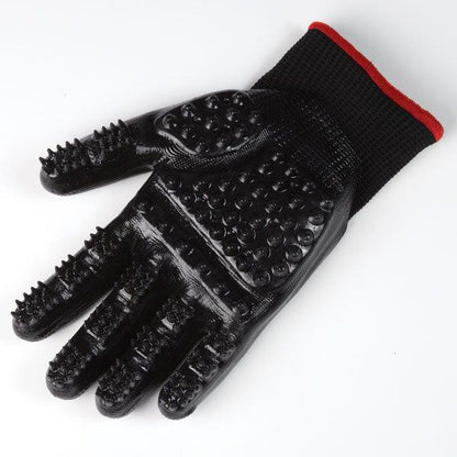 TOP PERFORMANCE - Shed Patrol Deshedding and Grooming Gloves in , durable Pet Grooming Supplies for dogs