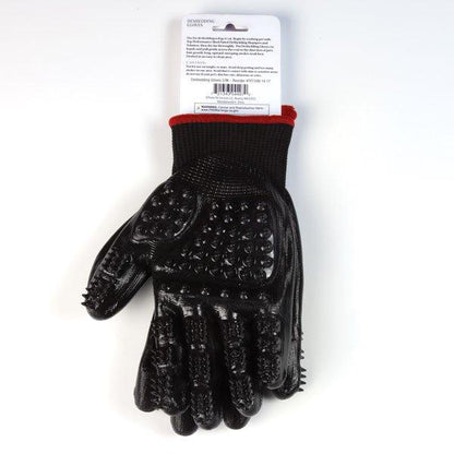 TOP PERFORMANCE - Shed Patrol Deshedding and Grooming Gloves in S/M, durable Pet Grooming Supplies for dogs
