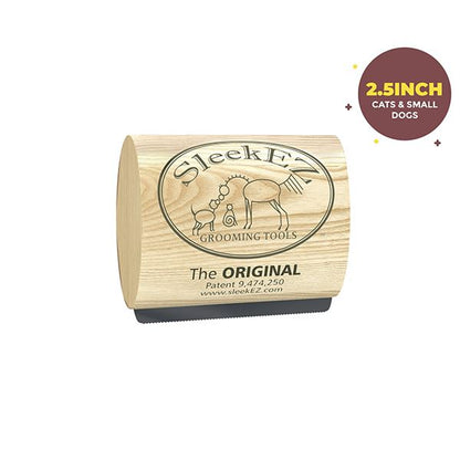 SLEEKEZ - The ORIGINAL by SleekEZ® Grooming Tool in 2.5 Inch (Small Dogs), durable Pet Combs & Brushes for dogs