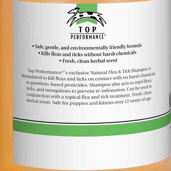 TOP PERFORMANCE - Natural Flea & Tick Shampoo 17oz in , durable Pet Shampoo & Conditioner for dogs