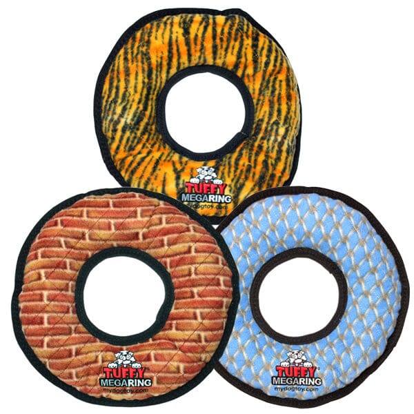 TUFFY - Mega Ring, Durable, Tough, Squeaky Dog Toy in , durable Dog Toys for dogs