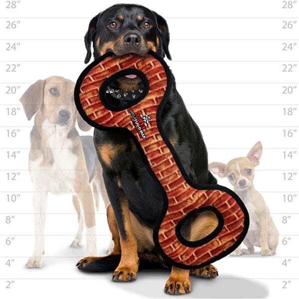 Tuffy Mega Tug Oval – Super-Tough 7-Layer Squeaky Tug Toy for Dogs – German  Shepherd Shop