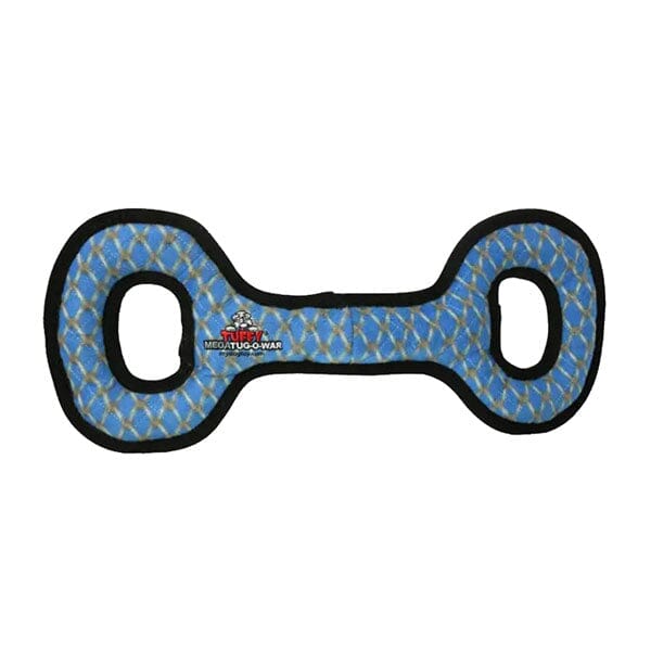 TUFFY - Mega Tug Oval, Durable, Tough, Squeaky Dog Toy in Chain Link, durable Dog Toys for dogs