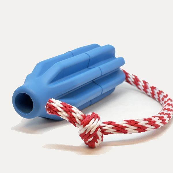 SODAPUP - USA-K9 Rocket Durable Rubber Toy - Large in , durable Dog Toys for dogs