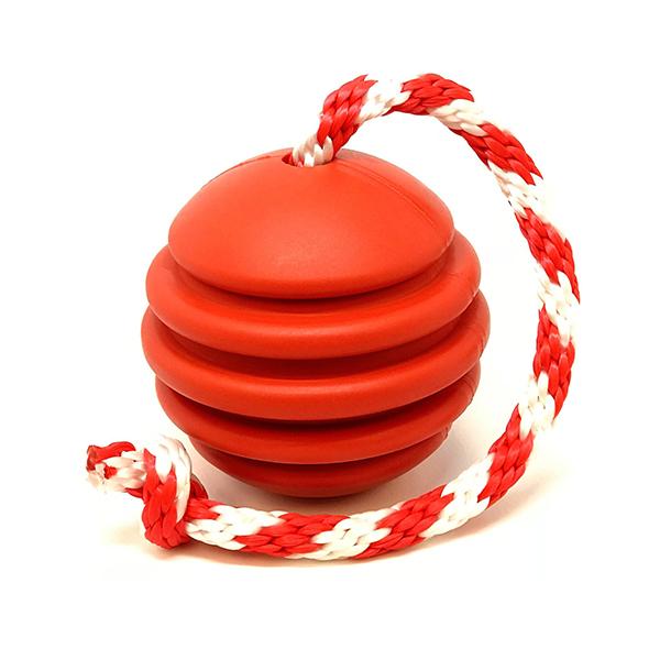 SODAPUP - USA-K9 Stars And Stripes Ultra-Durable Rubber Chew Toy in , durable Dog Toys for dogs