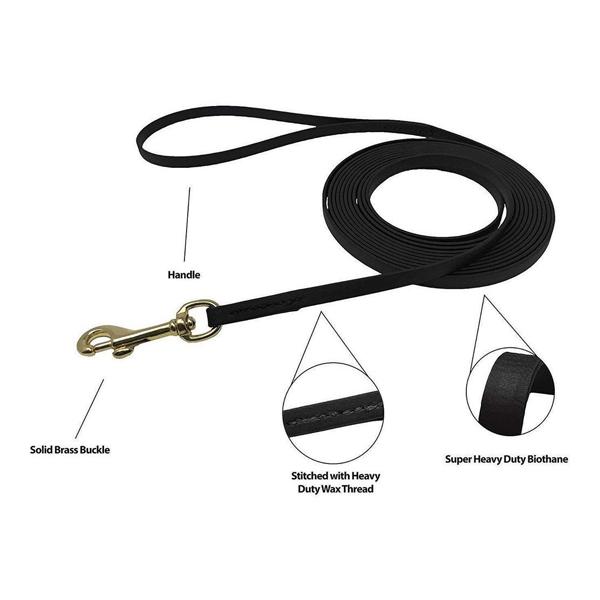 VIPER - Biothane Long Line Dog Leash in , durable Pet Leashes for dogs