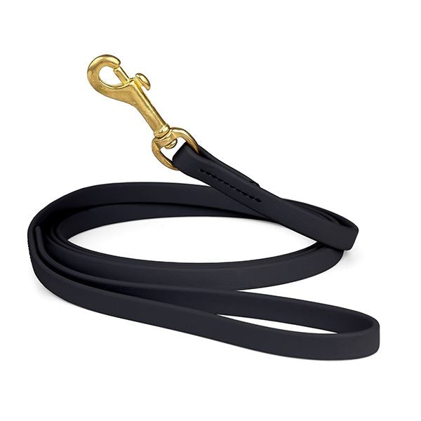 VIPER - Biothane Working Lead Leashes Viper 4-ft x 0.5-in Black 