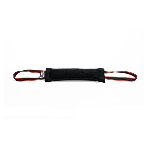 VIPER - French Linen Tug in Black, durable Pet Training Aids for dogs