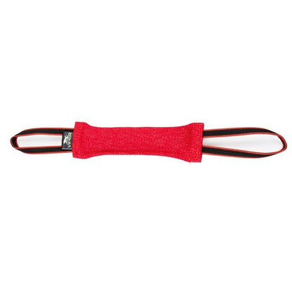 VIPER - French Linen Tug in Red, durable Pet Training Aids for dogs