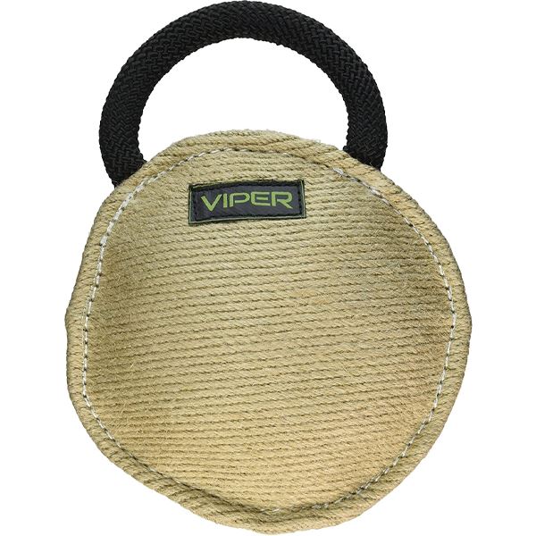 VIPER - Jute Round Bite Pillow Dog Toys Viper 