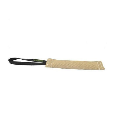 VIPER - Jute Tug in 8-in L x 1.5-in W one handle, durable Pet Training Aids for dogs